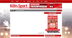 Desktop Screenshot of koelnsport.de